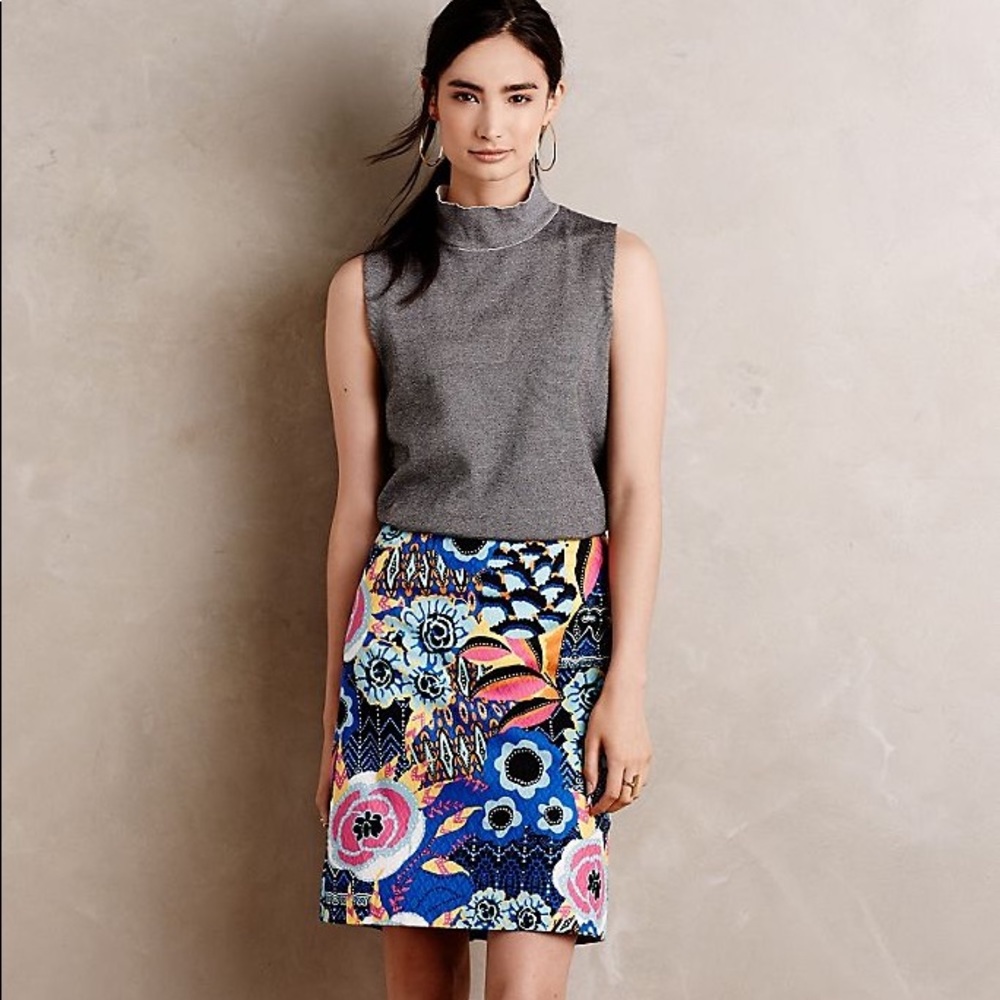 EUC Tropicale Skirt by Weston for Anthropologie